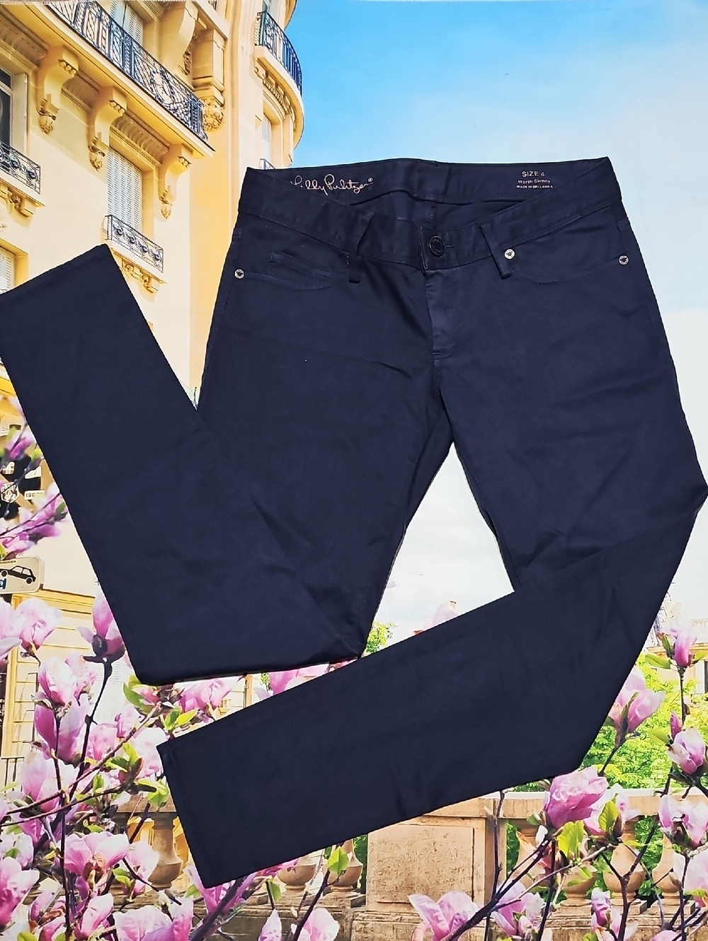 Lilly Pulitzer‎ Skinny Pants Size 4 Worth Skinny